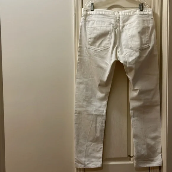 Madewell Rivet and Thread distressed high rise straight leg jeans size 31 - Picture 6 of 9